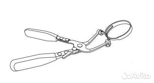 Дело Техники 821001 Клещи для самозажимных хомутов