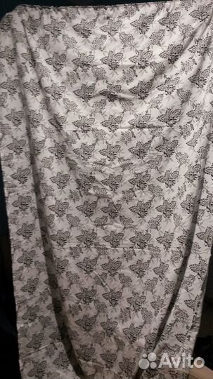 Икеа шторы черно-белые 140х245