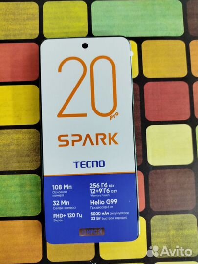 TECNO Spark 20 Pro, 12/256 ГБ