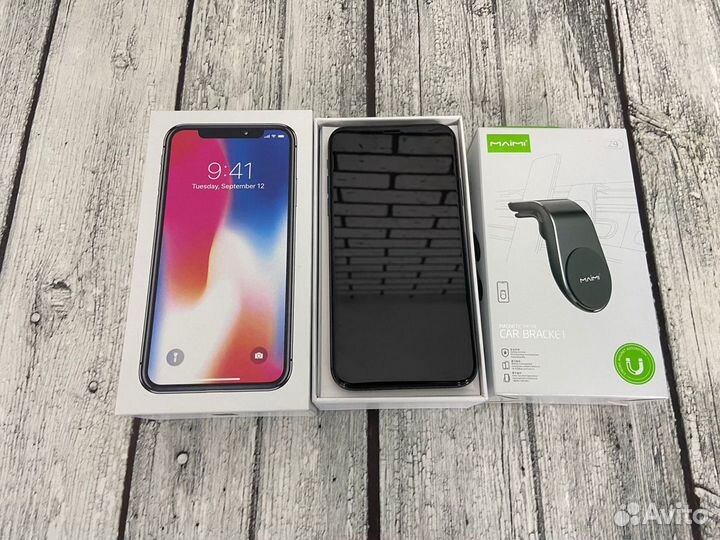 iPhone X 64 gb black A1355