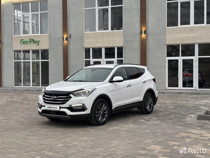 Hyundai Santa Fe 2.2 AT, 2018, 78 353 км