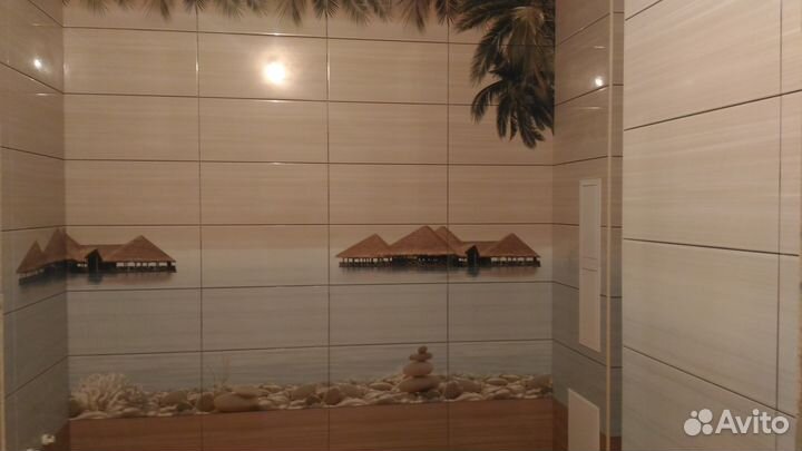 Укладка кафельной плитки (плиточник) Мозайка