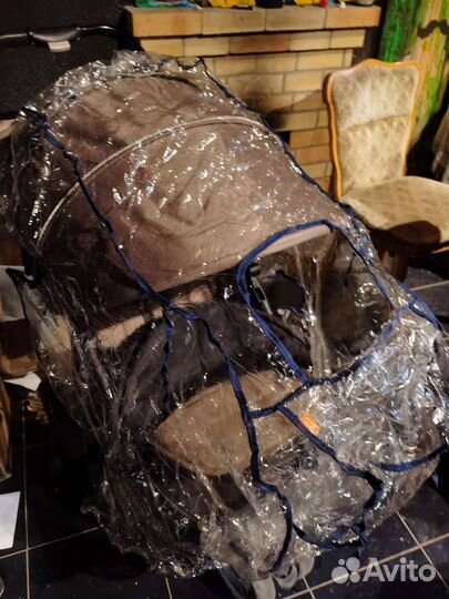 Дождевик на коляску универсальный