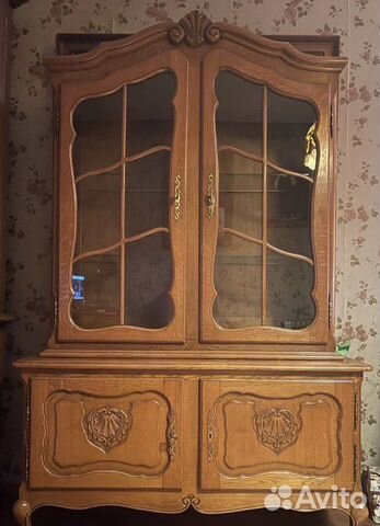Витрина старинная (сервант с подсветкой) из Европы купить в Санкт ...