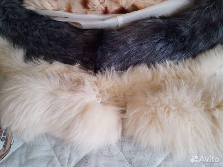 Мех Воротник Манжеты Подкладка