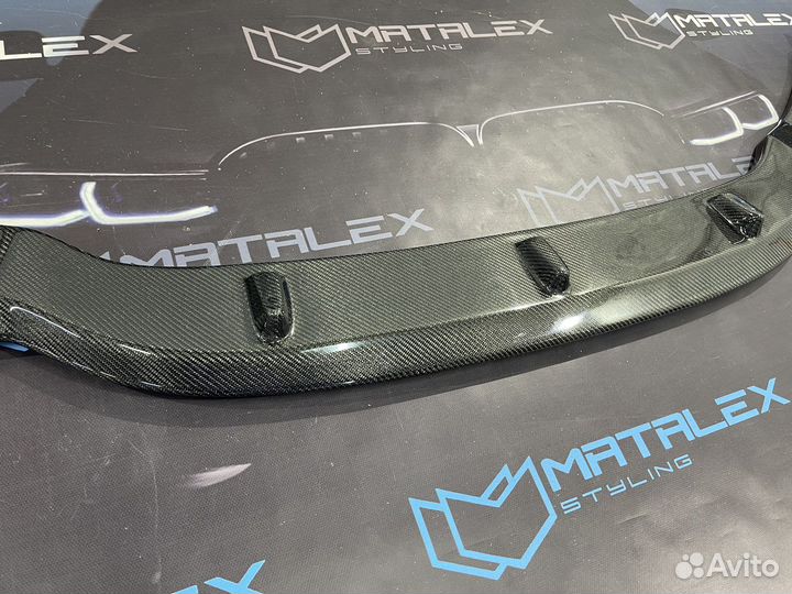 Сплиттер BMW X5 F85 X6 F86 Paradigm карбон