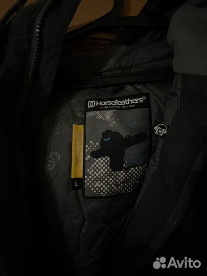 Куртка для сноуборда и горных лыж мужская