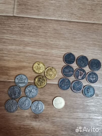 Монеты из пятерочки