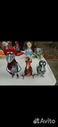 Игрушки из папье-маше