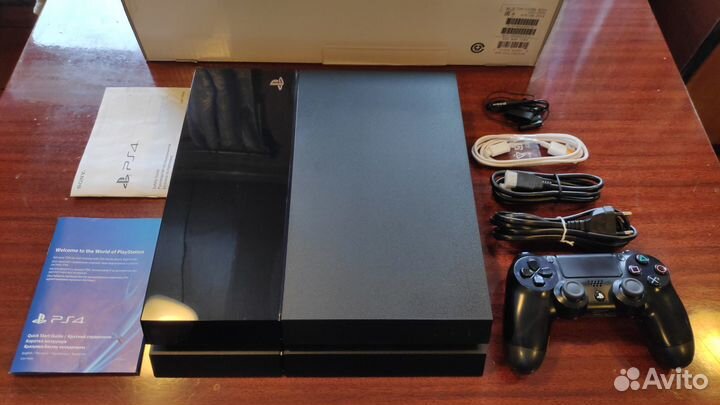 Sony playstation 4 (PS4) FAT + игра