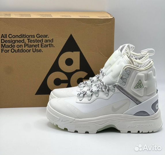 Модные Nike ACG Air Zoom Gaiadome Gore-Tex в белом