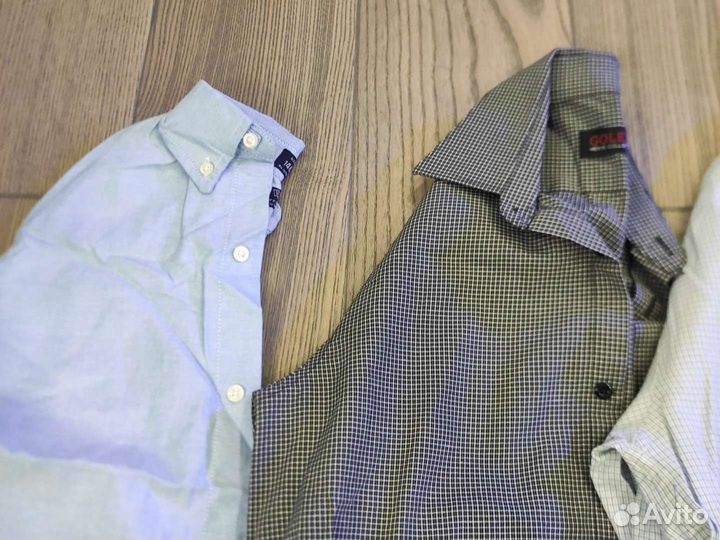 Школьные рубашки на мальчика размер 33, 34