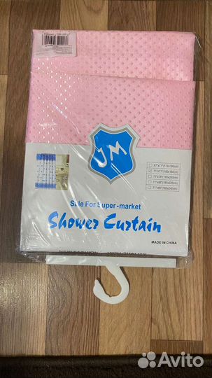 Новая штора для ванной 180 на 180 см