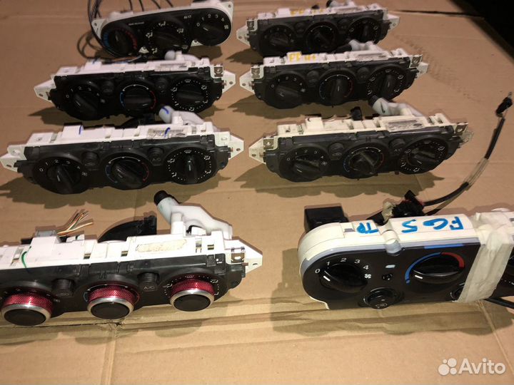 Блок управления отопителем ford