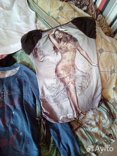 Вещи пакетом на девушку