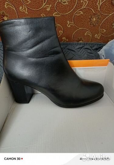 Полусапоги женские осенние размер