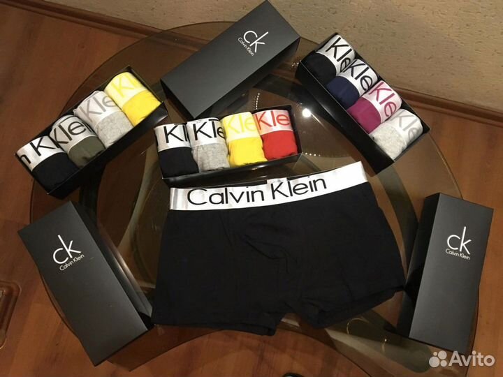 Трусы ck мужские боксеры хлопок