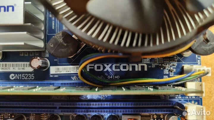 Продам комплект на 775 Socket и DDR3 4GB