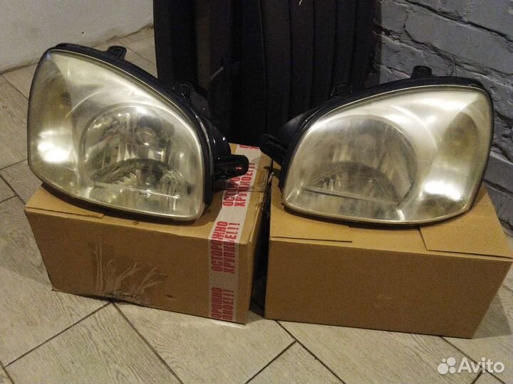 Фары hyundai grand santa fe 1, classic