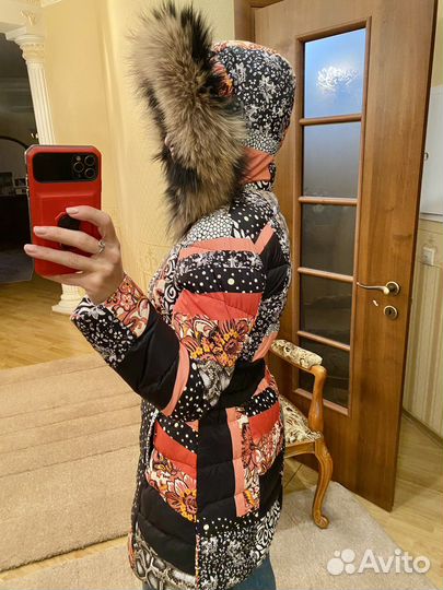 Пуховик Roberto Cavalli оригинал новый