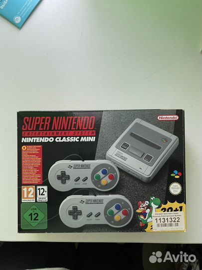 Игровая приставка Nintendo Super Nintendo