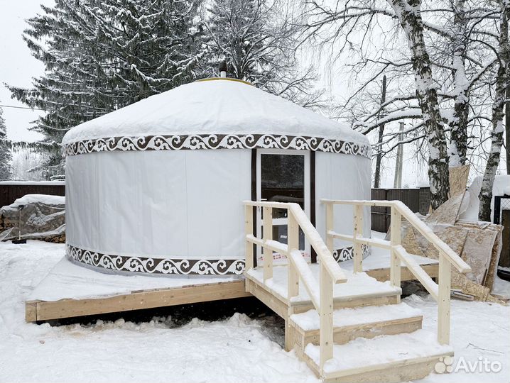 Юрта для глэмпинга