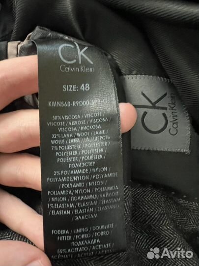 Пиджак calvin klein