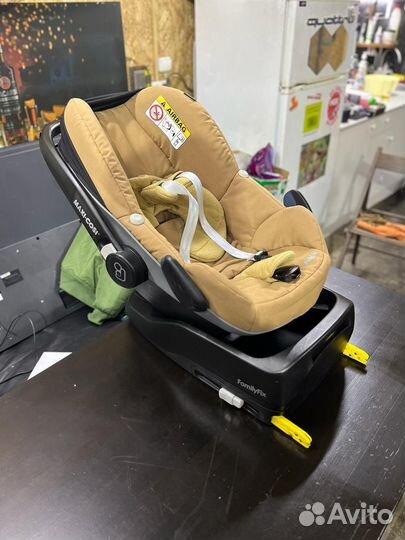Автолюлька maxi cosi pebble с базой isofix