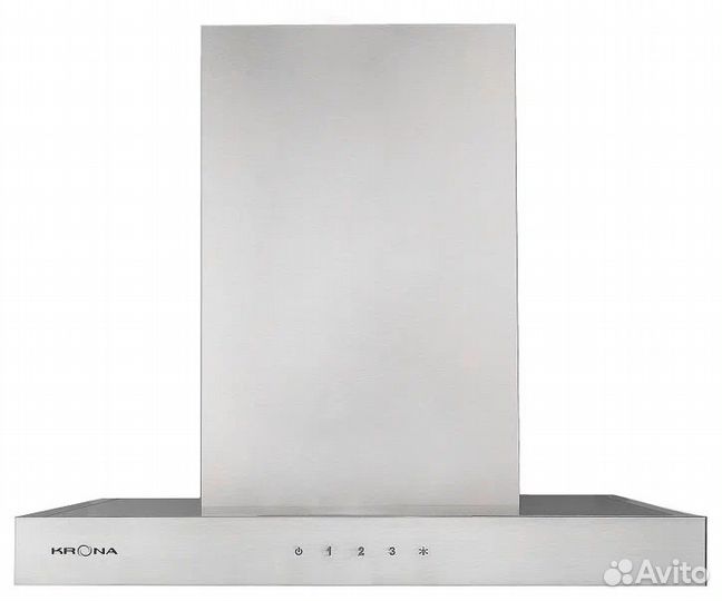 Вытяжка krona Rut 600 3P-S нерж.сталь