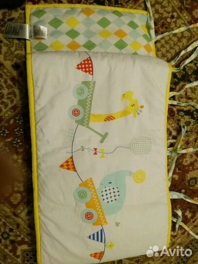 Бортик+одеяло Mothercare