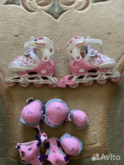 Роликовые коньки детские 32 35