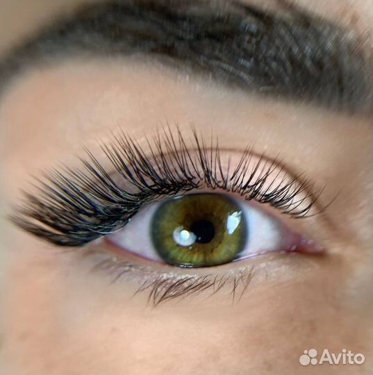 Наращивание ресниц, брови