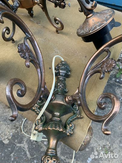 Люстра СССР и бра