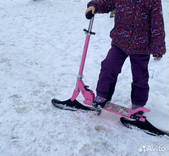 Самокат снегокат