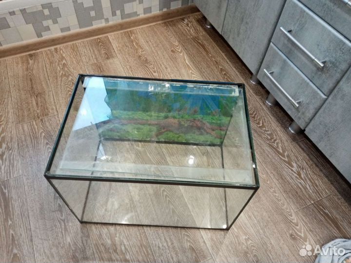 Аквариум 50-60 литровый. Всё есть. 2000 тыс