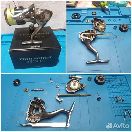 Обслуживание, ремонт и тюнинг рыболовных катушек