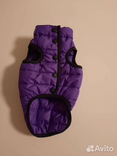 Зимний комбинезон новый, Жилет для мелких пород