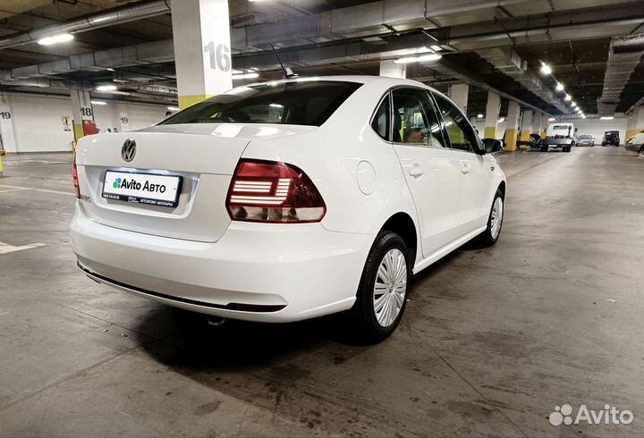 Volkswagen Polo 1.6 AT, 2019, 98 000 км