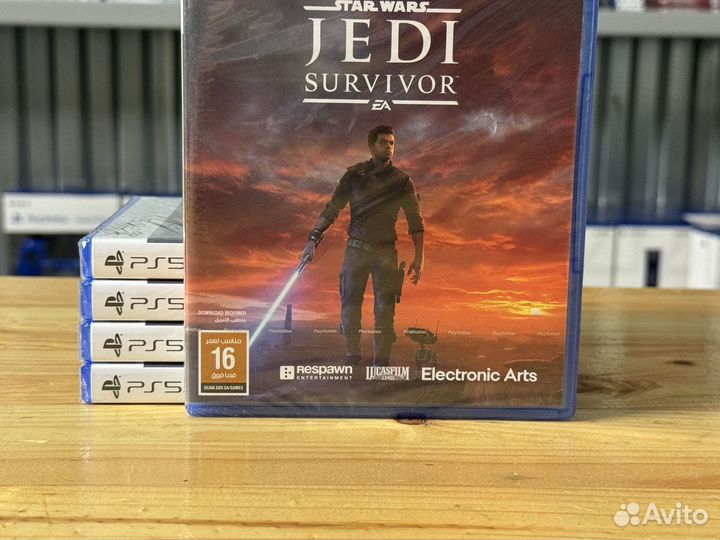 Диск Star Wars Jedi Survivor PS5 (Новый)