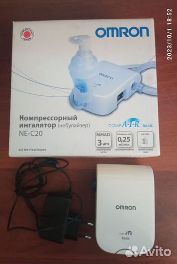 Ингалятор небулайзер omron