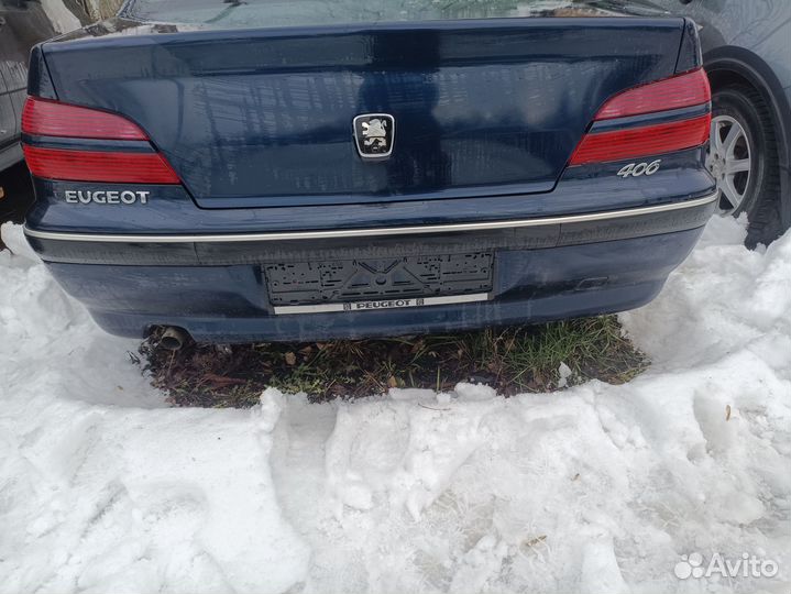 Задний бампер Peugeot 406