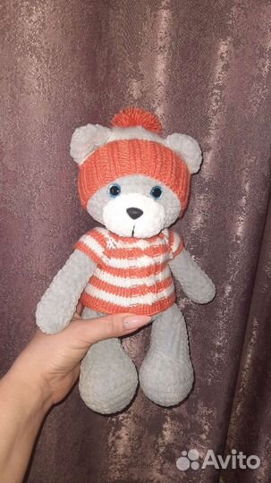 Плюшевый медведь новый