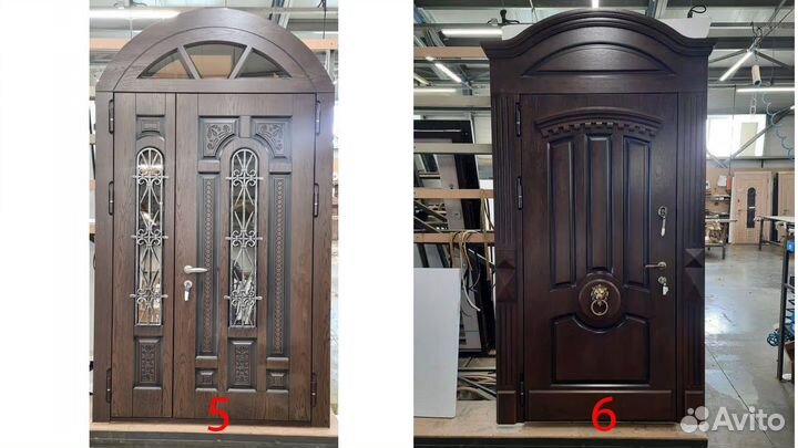 Двери входные арочные любой сложности