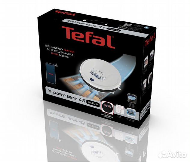 Робот пылесос tefal с влажной уборкой
