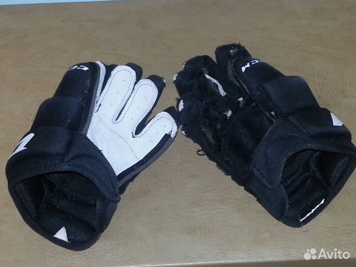 Замена ладошек хоккейных краг