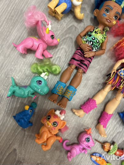 Куклы Cave Club Оригинал с питомцами
