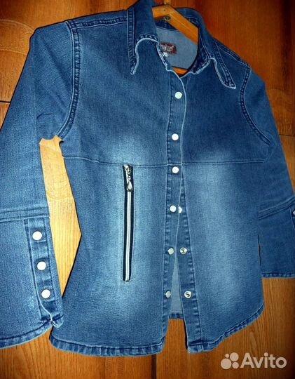 Джинсовая блузка (Gloria Jeans)