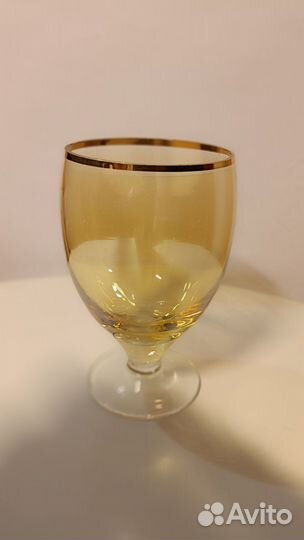Цветное стекло бокал СССР