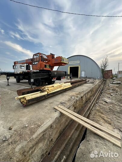 Аренда и услуги автокрана, 25 т, 23 м