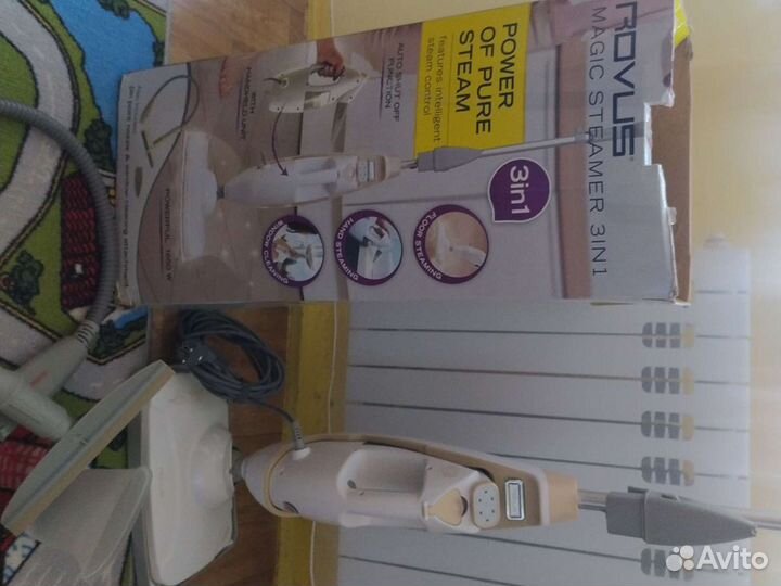 Универсальный пароочиститель 3в1